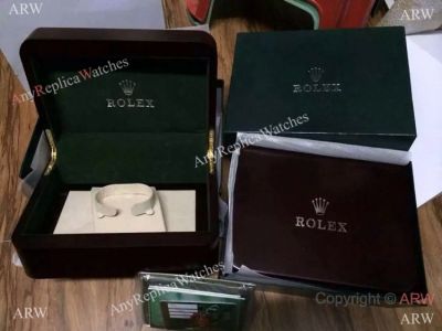 New Rolex New style Dard Red Wooden Box